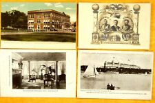 4 Postcards 1905 Russian-Japanese Peace Conference Portsmouth Drama rppc UDB Lot picture