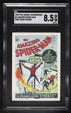 1984 FTCC Marvel Superheroes First Issue Covers Spider-Man Amazing SGC 8.5 0uw5 picture