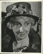 1956 Press Photo Actress Mildred Dunnock stars as Aunt Rose in 
