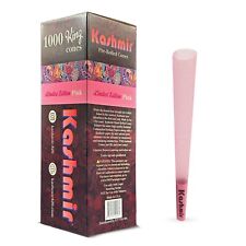 Pre Rolled Cones Bulk 1000 Ct King Pink Natural Rolling Paper Cones by Kashmir picture