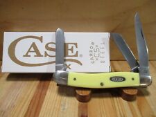 New Case XX USA Carbon Steel Yellow Medium Stockman 3318CS Pocket Knife - 00035 picture