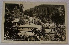 VINTAGE RPPC PC OLD ST MARTINS HOT MINERAL SPRINGS CARSON WASHINGTON POSTCARD picture