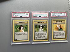 Pokemon 1st Edition Lot Psa 9 Lt Surge Charity Erika Gym Heroes picture