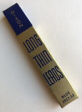 Vintage DIXON 1.1mm BLUE Mechanical Pencil Lead NOS 12pk Sleeve USA picture