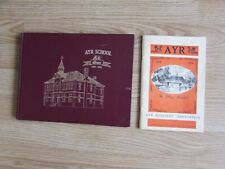 Ayr Ontario Local Historical Town History Books 1964 & 1990 Canada Vintage picture