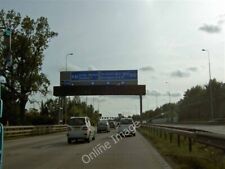Photo 6x4 M42 motorway south Illshaw Heath An accident had paralysed this c2009 picture