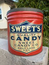 SWEET'S CANDY Tin Can - Sweet Candy Co. - Salt Lake, U,S.A. picture