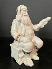 Lenox China Jewels Collection Santa With Nutcracker ~ 5th In Toy Shop Series picture