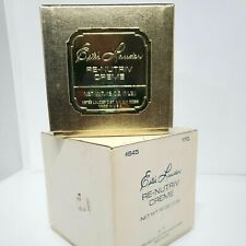 1976 Estee Lauder 16 Oz Re Nutriv Creme Gold Box Jar 
