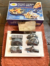 Vintage Nordic Ware Instant Cookies & Patty Shells Double Rosette Iron FORMS picture