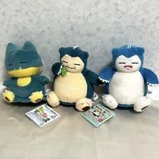 Pokemon Snorlax, Munchlax plush sets Japan picture