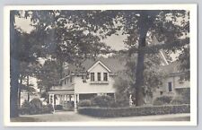 Postcard RPPC Photo Wisconsin Lake Geneva The Mckee Residence Vintage 1947 picture