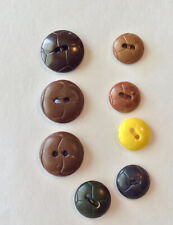 Lot of 8 ~ Colt #22 Trojan Buttons, Various Colors & Sizes picture