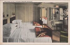 c1920s Postcard Steamer Greater Buffalo Bedroom Suite Postcard UNP B4338D3.5 picture