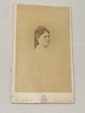 C. 1872 PARIS, FRANCE Carte De Visite CDV Antique Photo Victorian Woman picture