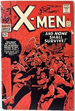 X-Men #17  Magneto Appearance Kirby Lee Marvel 1966. GD-VG picture