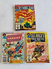 LOT OF 3 Mini Books  DC Blue Ribbon Comic Digests Justice League Sgt Rock Tank picture