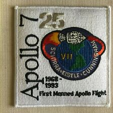 APOLLO 7 25 1968-1993 FIRST MANNED APOLLO FLIGHT PATCH  picture