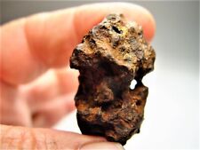 BEST QUALITY SENSATIONAL SERICHO METEORITE INDIVIDUAL WITH RARE HOLE 44.4 GMS picture