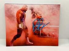 Bron Breaker WWE Signed Autographed Photo Authentic 8X10 COA picture