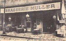 CPA 84 AVIGNON BRASSERIE MULLER HOTEL D'ORIENT OMNIBUS TO ALL TRAINS (back no. picture