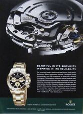 2008 Rolex Cosmograph Daytona Print Ad; Inside view of works picture