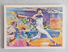 Rare Ted Williams LeRoy Neiman- Knoedler Publishing VINTAGE Postcard picture