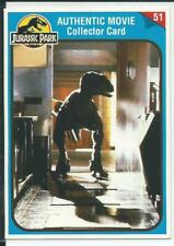 Vintage Jurassic Park Movie Collector Card # 51 Jaws Jackson Kenner picture