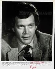 Press Photo Comedian David Letterman in 
