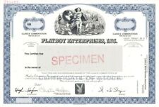 Playboy Enterprises, Inc. - Specimen Stock Certificate - Specimen Stocks & Bonds picture
