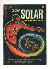 DOCTOR SOLAR MAN OF THE ATOM #11 Fine, Professor Harbinger, Gold Key 1965 picture