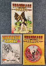Barbarian Comics #1(FN),2(G/VG),3(VG) California 1972-74 Hale Han Underground picture