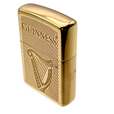 Zippo Brass Windproof Lighter with Guinness beer Harp Logo  Design, 29651 picture