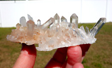 Brilliant Himalayan Mountain Crystal Points Clear Quartz Cluster For Sale 9094 picture