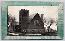 Fargo North Dakota~Gethsemane Cathedral Exterior~B&W~Vintage Postcard picture