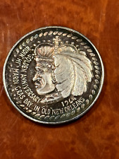 rare 1964 Zulu HAS .999 fine silver doubloon H. Alvin Sharpe 1st year picture