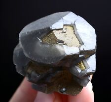 53g Natural Rare Tower-Like Color Pyrite & Calcite Mineral Specimen/China picture