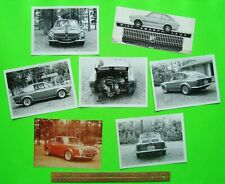 Lot ca 1960 FIAT ABARTH 1300 SMALL COLOR BROCHURE + 6 OLD PHOTOGRAPHS All Xlnt++ picture