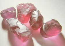 16.40 carats 5 x Natural Tanzanian Rhodolite Garnet Crystals - Clean Facet Rough picture