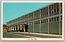 Harrisburg Pennsylvania New Post Office Building Streetview Chrome Postcard picture