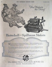 Vintage 1919 Herschell-Spillman Motor Company Full Page Original Ad picture