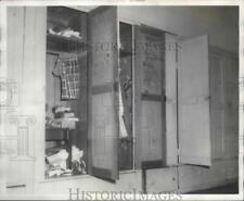 1957 Press Photo Alabama-Closet area in School for the Deaf and Blind. picture