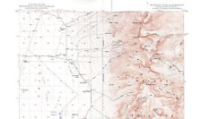 Wheeler Peak Quadrangle Nevada 1950 Topo Map Vintage USGS 15 Minute Topographic picture