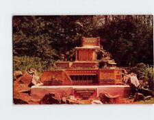 Postcard The Hanging Gardens of Babylon Ave Maria Grotto Cullman Alabama USA picture