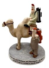 Vintage Jim Unger Herman Comic Figurine Universal Press Camel Golf Sand Trap 5.5 picture