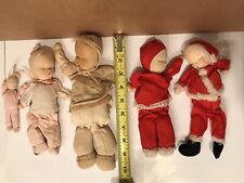 Vintage 5 Shackman brand Cloth Dolls-1950’sJapan Patent-1 is MusicBox Mechanical picture