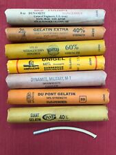 inert dynamite sticks with cap and fuse, set of 7. Great for display, movie prop picture
