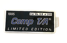Vintage Comp T/A Limited Edition Dash Plate (P2) picture