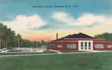 Anderson SC-South Carolina, Anderson Recreation Center, Antique Vintage Postcard picture