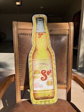 Sol Cerveza Mexico Acrylic Beer Sign Bar Mancave 8”x27” picture